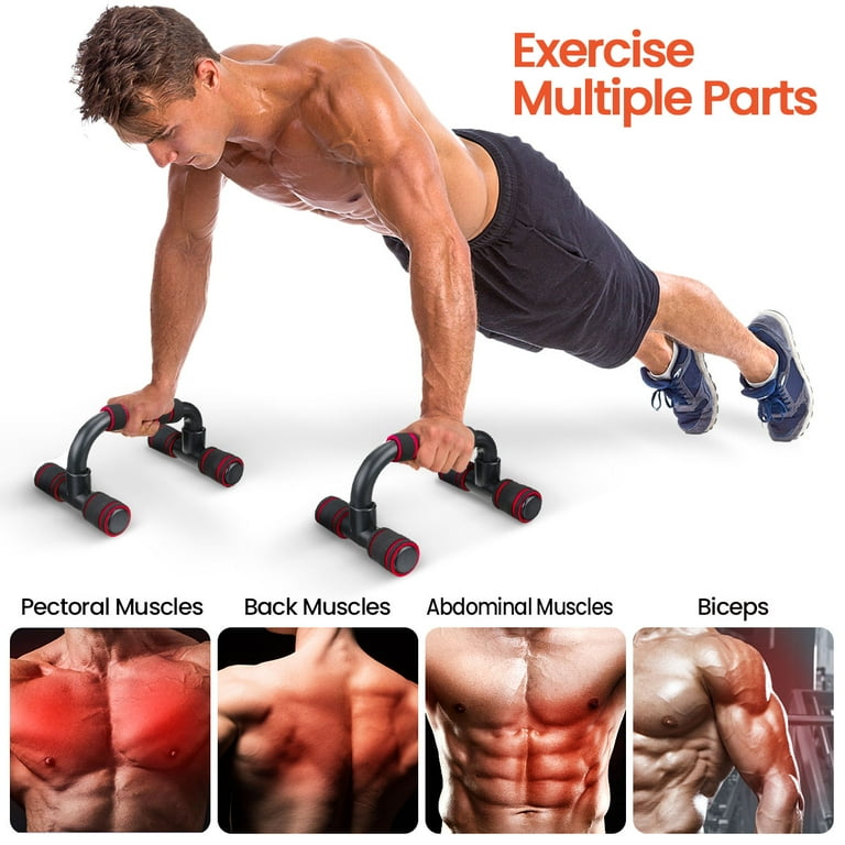 Push Up Bars Stand with Foam Grip Handle Push Up Handles for Arms