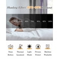 thumbnail image 5 of Blackout Curtains for Bedroom, Purple Gray Room Darkening Window Drapes for Living Room, Vintage Country Abstract Gradient Aesthetic Thermal Insulated Grommet Curtains, 52x90 inch, 2 Panels, 5 of 9