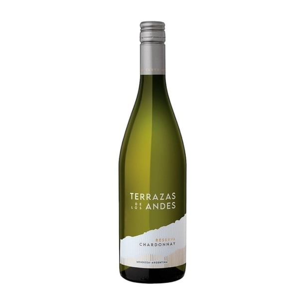 Vino Blanco Terrazas de los andes Reserva Chardonnay 750 ml