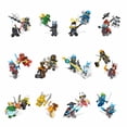 thumbnail image 3 of 24 PCS Set de Figuras de Acción de Maestros Ninja, Bloques de Construcción de Anime Ninja vs Emperador de Hielo, Minifiguras de Juguete de Dibujos Animados, Regalo para Niños y Fans, 3 of 10