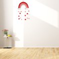 thumbnail image 4 of Injueey Decoración de habitación de guardería para niños, nube de arcoíris tejida de algodón hecha a mano con bolas, suministros de adornos Decoración del hogar CH5A-8 Injueey HA8708-05B, 4 of 6