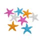 thumbnail image 2 of 8pcs resina acuario adornos decoración colorida 8cm Yuyangstore Estrella de mar de resina, 2 of 6