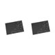 thumbnail image 3 of Monstrate Manteles individuales con diseño de hojas de PVC, manteles individuales, manteles individuales, manteles individuales para bebidas, negro gris hoja 2Conjunto, 3 of 6