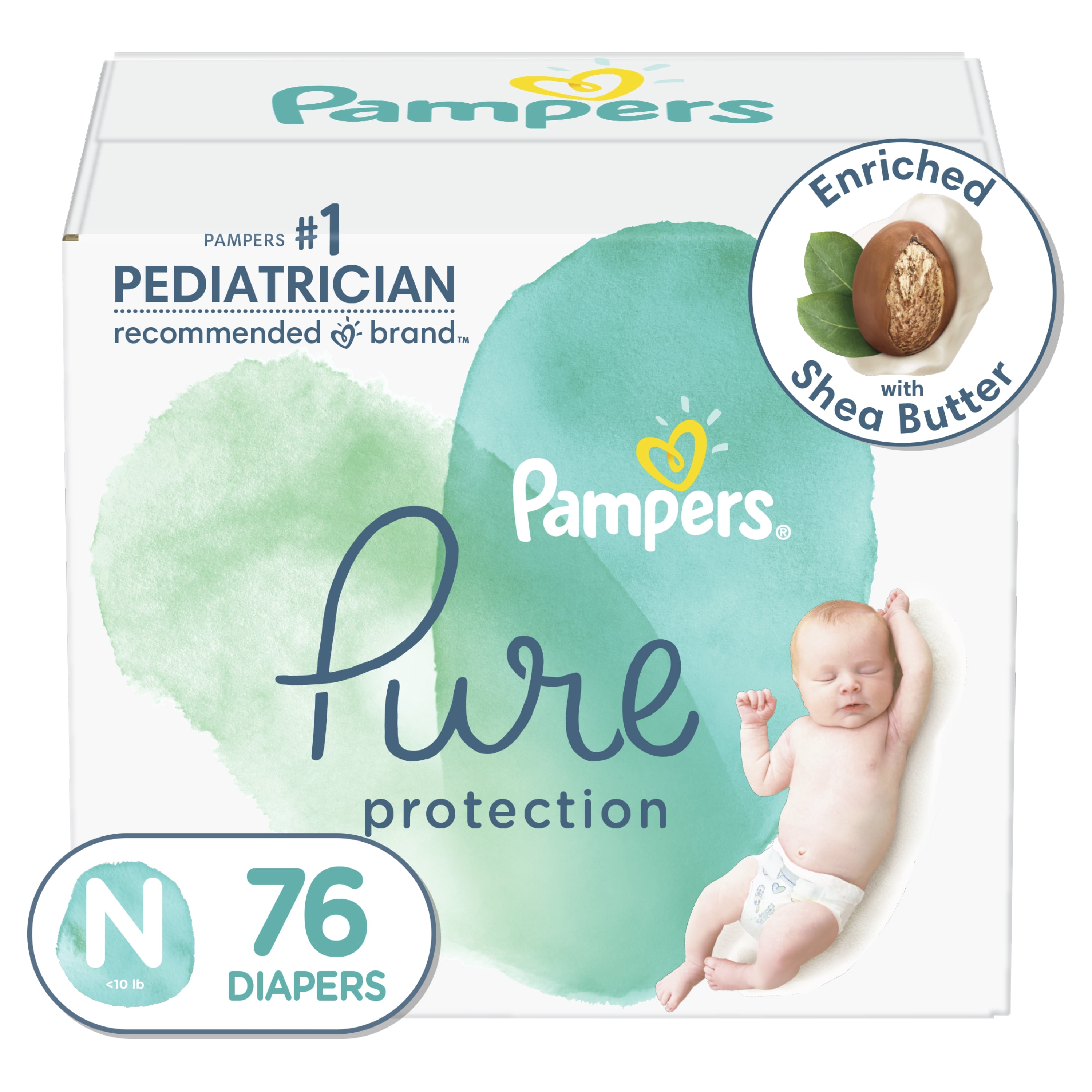 pamper pure newborn