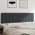 thumbnail image 1 of vidaXL Coussin de Tête de Lit Gris Foncé 183 cm Velours, 1 of 5