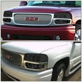 thumbnail image 4 of DNA Motoring For 01-06 GMC Sierra Yukon Denali Headlight Bumper Parking Lamps Pair Set Smoked/Clear, 4 of 6