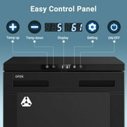 Aobosi Upgraded 12 Volt Car Refrigerator, 83L (88 Quart) RV Fridge and Freezer, RV Refrigerator APP Control with Lock, (-4℉-46℉) Fridge freezer 12/24V DC for Truck, RV, Camping, Travel