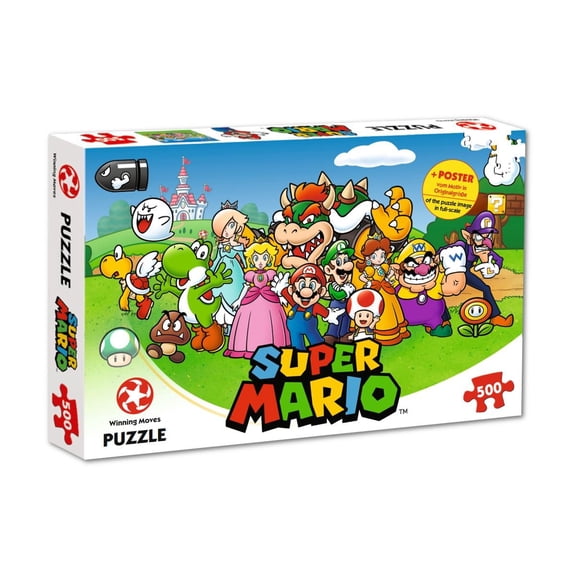 Rompecabezas: movimientos ganadores de Super Mario 500 piezas