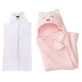 thumbnail image 4 of BABY SWADDLE WRAP NEWBORN INFANT BEDDING BLANKET FlLEECE SLEEPING BAG WRAP, 4 of 8