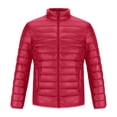 thumbnail image 5 of Men's Lightweight Packable Puffer Winter Jacket Insulated Puffy Coat Plus Size Down Jacket Outdoor Outwear, 5 of 6