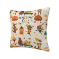 thumbnail image 2 of Wukai Autumn In The Forest Premium Polyester Fleece Pillow Covers with Hidden Zipper Closure,Luxuriously Soft and Durable-18"x18", 2 of 7