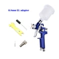 thumbnail image 1 of H2000 HVLP Mini Gravity Feed Spray Paint Gun, 125cc Cup Capacity ,Unique Blowing, 1 of 7