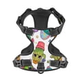 thumbnail image 4 of Lsque Cactus And Insects Dog Harness, No-Pull Pet Harness with 2 Leash Clips, Adjustable Soft Padded Dog Vest with Easy Control Handle for Large Dogs-, 4 of 9