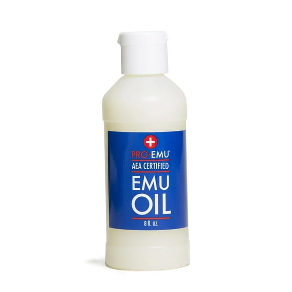 PRO Huile d'Émeu (8 oz) Huile d'Émeu Entièrement Naturelle - Certifiée AEA - Fabriquée aux É.-U. - Meilleure Huile Entièrement Naturelle pour le Visage, la Peau, les Cheveux et les Ongles.