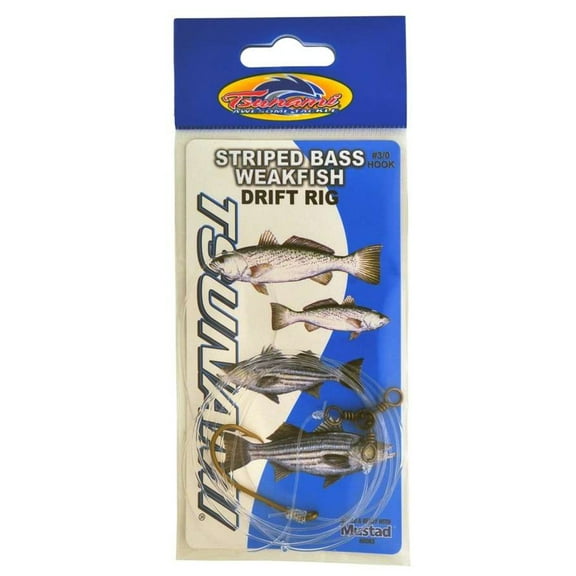 Tsunami Striped Bass and Weakfish Rig – Saltwater Fishing