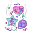 thumbnail image 1 of Mermaid Princess Themed Balloons Wall Decal 3D Stickers, Assorted, 18-Piece, 1 of 1