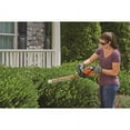 thumbnail image 4 of BLACK+DECKER BEHTS400 22" 4.0A Corded Electric Power Hedge Trimmer, Dual-Action Hardened, 4 of 6