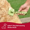 thumbnail image 2 of Safari Dog Self-Cleaning Slicker Brush, Medium, 2 of 6