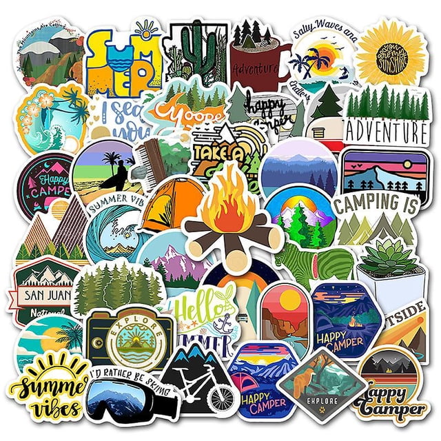 Sticker Pack - A Set of Vinyl Graffiti Decals for Computers
