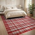 thumbnail image 3 of ODIKA Plaid Tartan Checkered Striped Gingham Patriotic Border Front Non-Slip Chair-Friendly for Dining Room, Large Office, Lounge, 3 of 7