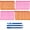 Pink & Orange, variant on Loel 20pcs 22 Inch Heatless Spiral Hair Rollers, Magic Curl Styling Tools for Long Hair