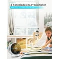 thumbnail image 5 of BLACK+DECKER Dual Function Heater + Fan Model BHD406W, 5 of 7