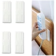 thumbnail image 1 of ZOUSSIQI Self-Adhesive Desktop Socket Fixer,Self Adhesive Power Strip Holder,Cable Management Punch Free Surge Protector,Desktop mountable Plug-in Socket Fixer Bracket Stand (A-4PCS) CA919-62234, 1 of 5