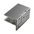 thumbnail image 2 of Luzkey Frameless Glass Door Hydraulic Hinge Replacement for Shower Door Multipurpose Quiet Soft Close Simple Assembly Hardware Silvery, 2 of 8
