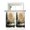 Beige, variant on Boho Mountains Sheer Window Curtains 45 Inch Length, Rod Pocket Curtains for Bedroom Living Room Window Country Forest Bear Deer Trees Beige Voile Kitchen Tier Curtains & Drapes 42"x45" 2 Panels