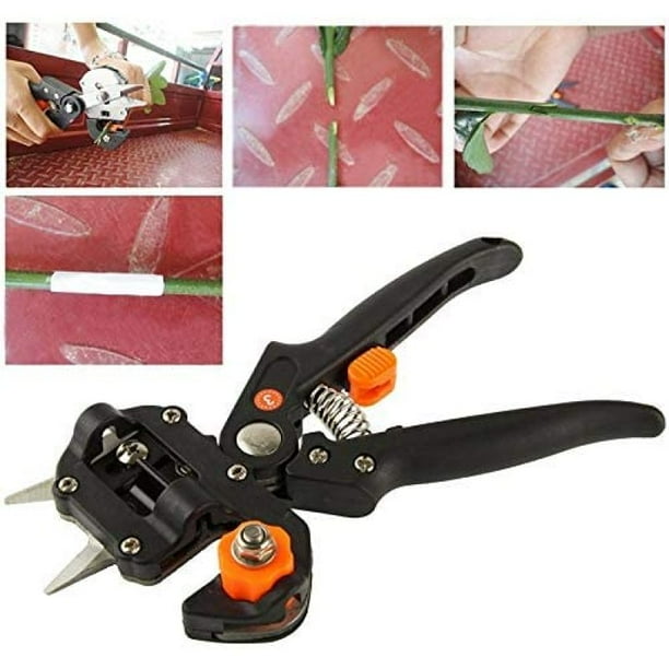 Garden Grafting Tool Pruner Kit, Plant Branch Twig Fruit Tree Pruning
