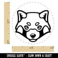 thumbnail image 2 of Red Panda Face Rubber Stamp for Scrapbooking Crafting Stamping - Mini 1/2 Inch, 2 of 7