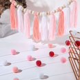 thumbnail image 3 of KYAIGUO Home Decor Tassels Boho Classroom Decor Set Colorful Tassel Banner Decorative Wall Hanging with Wood Ball String Wedding Birthday Holiday Party Supplies, 3 of 10