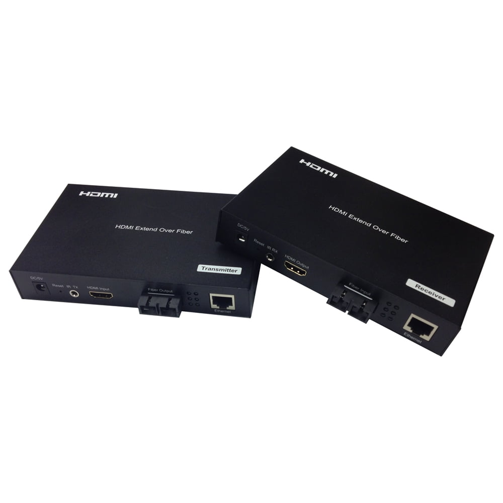 HDMI Extender over Fiber w/IR Control and Pass Thru