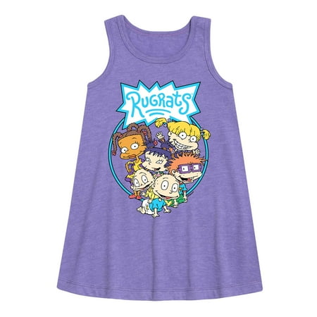 

Rugrats - Circle - Toddler and Youth Girls A-line Dress