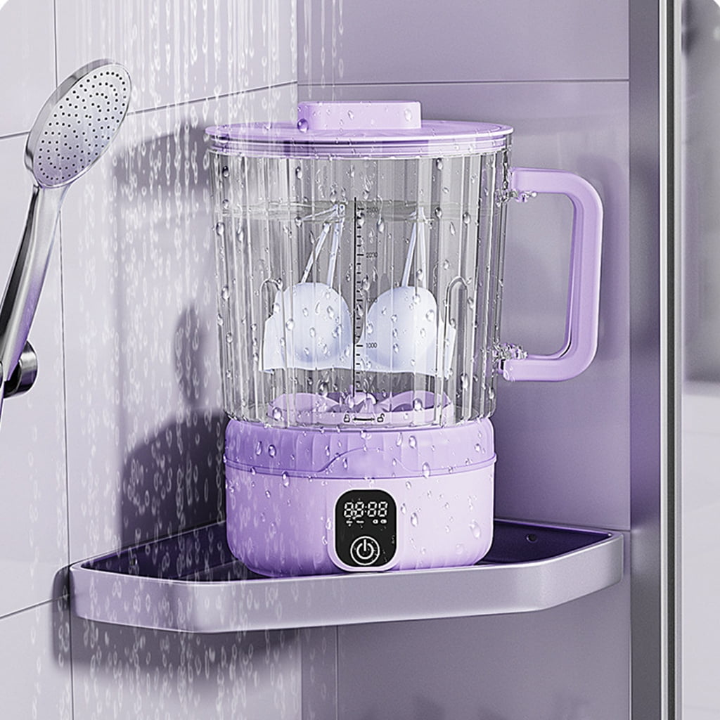 PatungKu 2.5L Capacity Tiny Transportable Washer Denial Outlet Required More unsullied Delicate Fabrics Laundry
