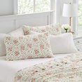 thumbnail image 4 of Laura Ashley Maison Celina Patchwork Ensemble de Courtepointe en Coton Rose, Très Grand Lit, 4 of 9