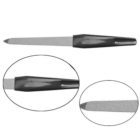 Metal Double Sided Nail Files Strong Edge For Manicure Best Pedicure