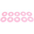 thumbnail image 4 of Divisores de tamaño de Estante de ropa Sunnimix 20 piezas Rosa y negro, 4 of 8