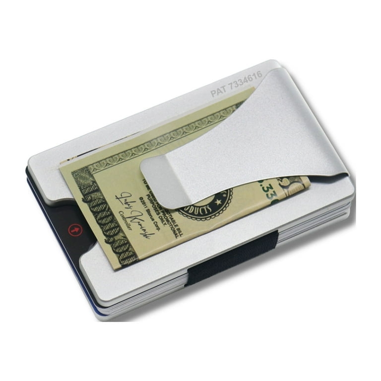 Storus Smart Wallet Premium Card Holder Money Clip Slim Minimalist RFID  Blocking Front Pocket Wallet for Men, Father's Day, Groomsmen, Graduate,  Gift