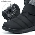 thumbnail image 3 of Womens Winter Snow Boots Faux Fur Lined Warm Waterproof Ankle Boots, 3 of 12