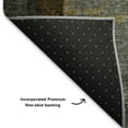 thumbnail image 5 of Addison Rugs Mayfield Premium Machine Washable Transitional Abstract Chocolate Rectangle Rug, 10' x 14', 5 of 6