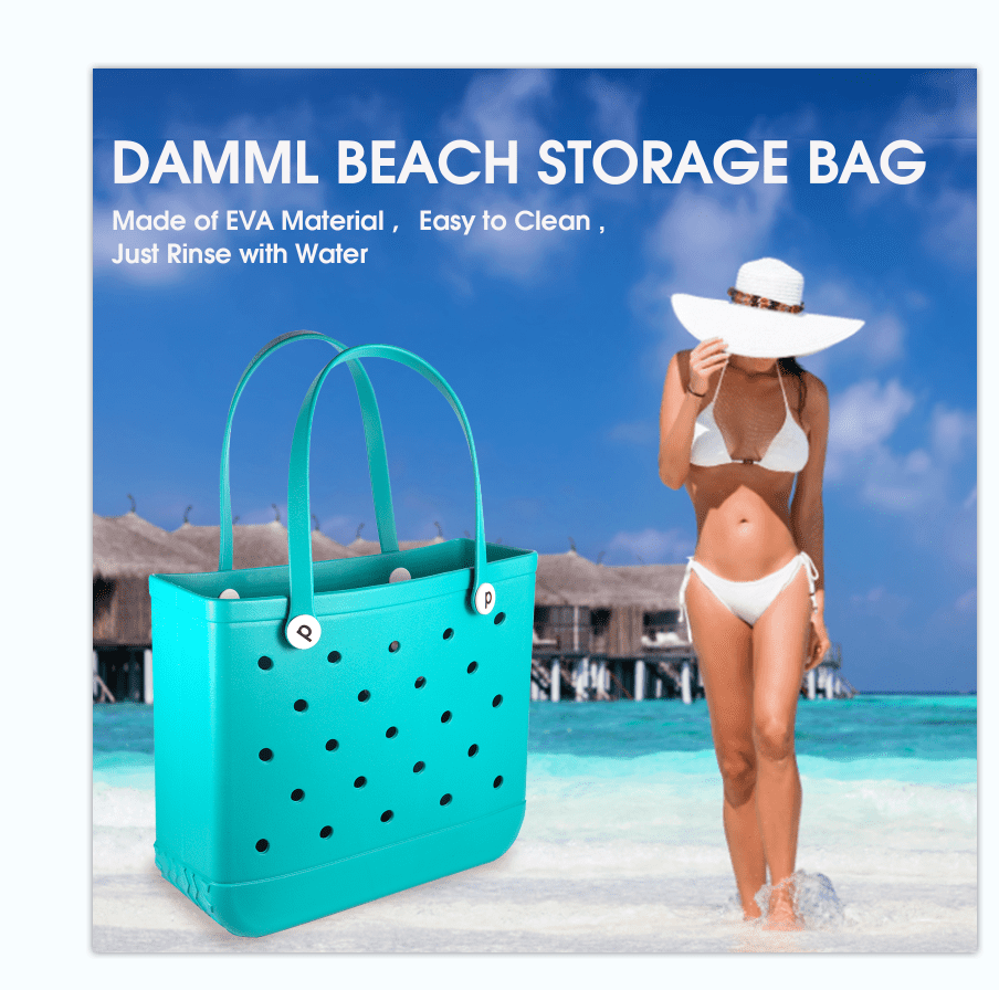 Womdee Waterproof Beach Bag Travel Bag with Dry and Wet Separation & Waterproof Oxford Cloth for Swimming Boating Beach Light Blue/Green / Dark Blue/Pink Swimming Bag Fishing Traveling 