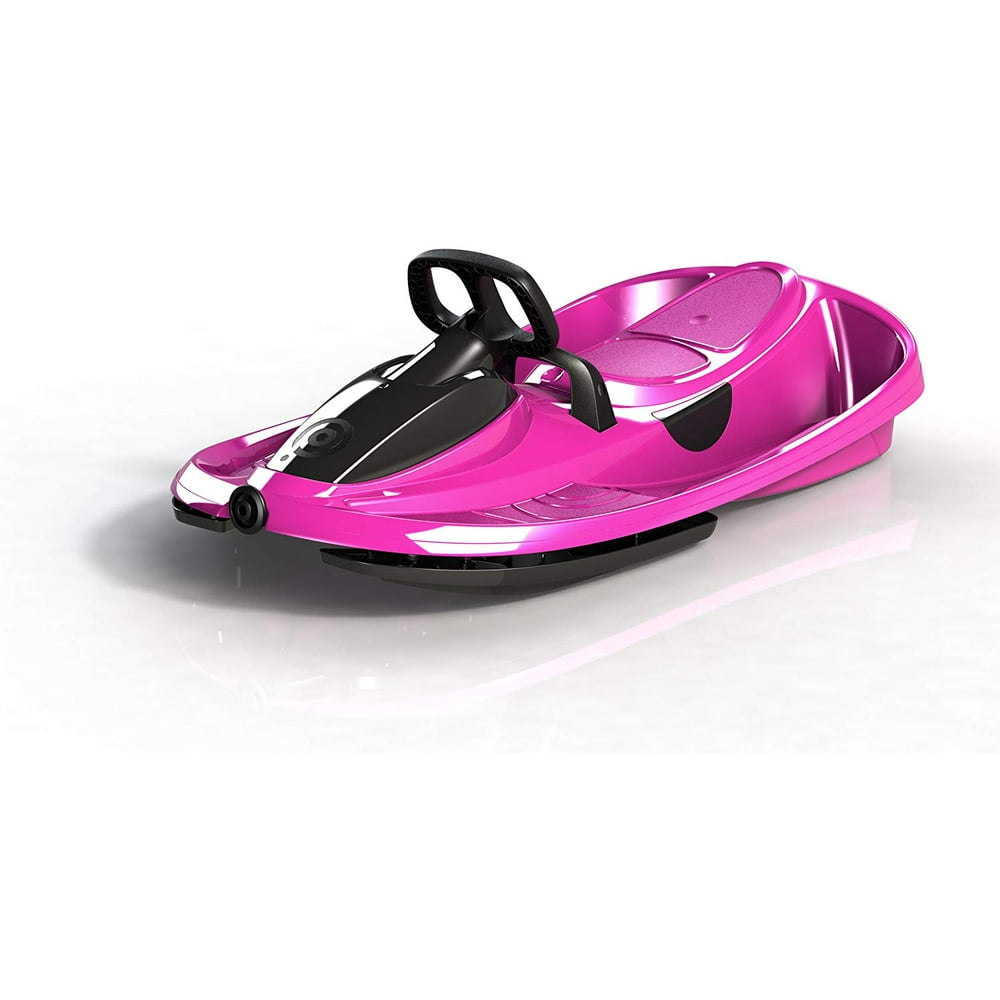 frozen power wheel sled