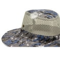 thumbnail image 5 of Cheers US Outdoor Breathable Mesh Big Wide Brim Camouflage Bucket Hat Sun with Neck Drawstring Fishing Hiking Cap, 5 of 7
