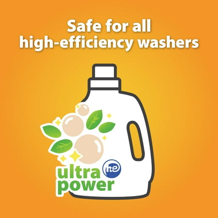 Great Value Original Clean, 64 loads, Ultimate Fresh HE Liquid Laundry Detergent, 100 Fl oz