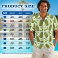 thumbnail image 6 of Yuyamidu Pickle Shirt Couples Vacation Outfits Matching Sets Mens Beach Shirts Womens Hawaiian Dresses Flowy Tank Sleeveless Summer Dress Matching Cruise Outfits for Couples S, 6 of 6