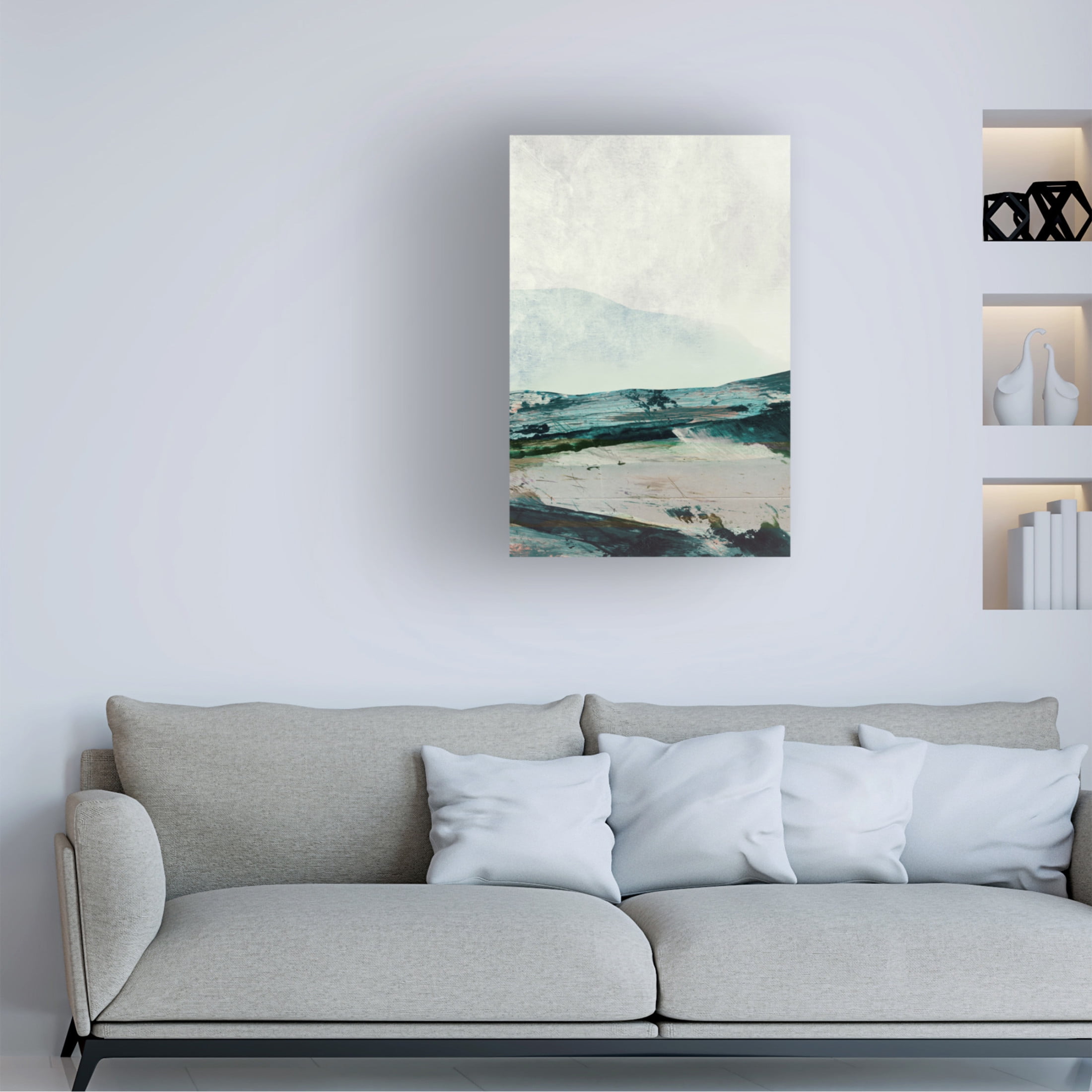 Trademark Fine Art Dan Hobday  Mountains Canvas Wall Art
