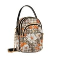 thumbnail image 7 of FORMRS Crossbody Bag for Women Quilted Travel Shoulder Cell Phone Purse with Chain Strap Handbag, Rustic Floral, 7 of 7