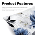 thumbnail image 2 of Ink Plants Pillow Covers Inserts Set with Unique Patterns - 16x16, 18x18, 20x20 Inches - 2 Pack Decorative Throw Pillow Covers for Home Decor and More, 2 of 6