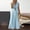Light Blue, variant on ERTUTUYI Women Fashion Summer A Line Dress Casual Sleeveless Lapel Mid Length Dress Loose Button Sundress Swing Party Dress Black L
